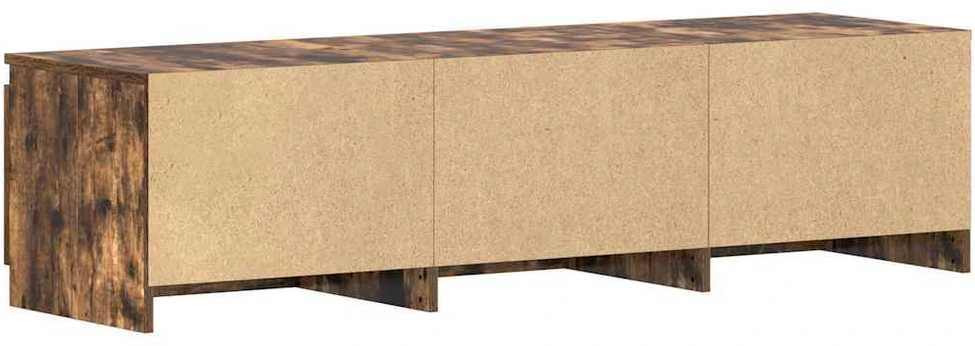 TV staliukas Televizoriaus spintelė, dūminio ąžuolo, 140x40x35,5cm, mediena