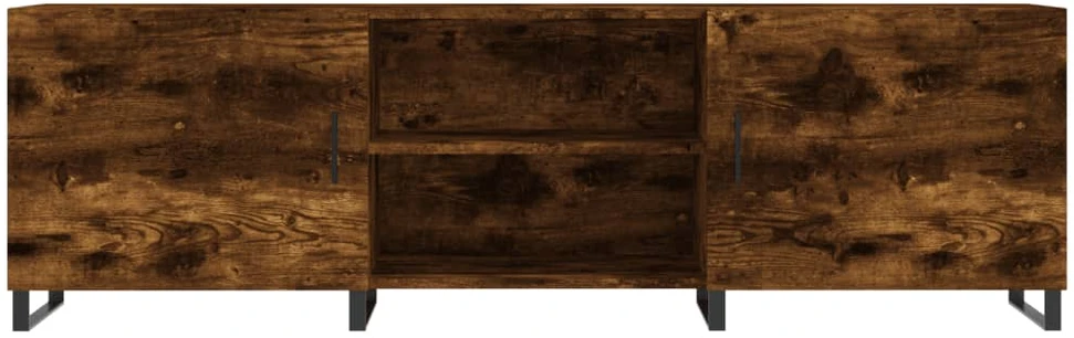 TV staliukas Televizoriaus spintelė, dūminio ąžuolo, 150x30x50cm, mediena