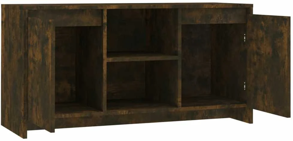TV staliukas Televizoriaus spintelė, dūminė, 102x37,5x52,5cm, mediena