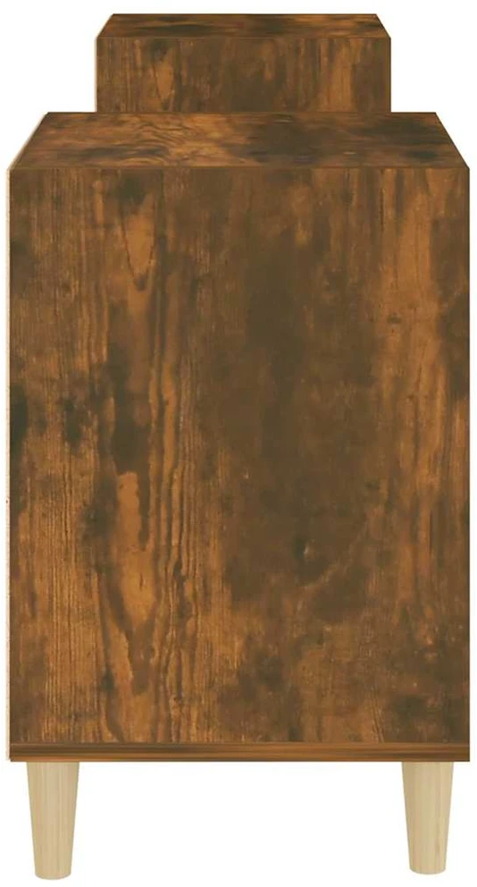 TV staliukas Televizoriaus spintelė, dūminio ąžuolo, 160x35x55cm, mediena