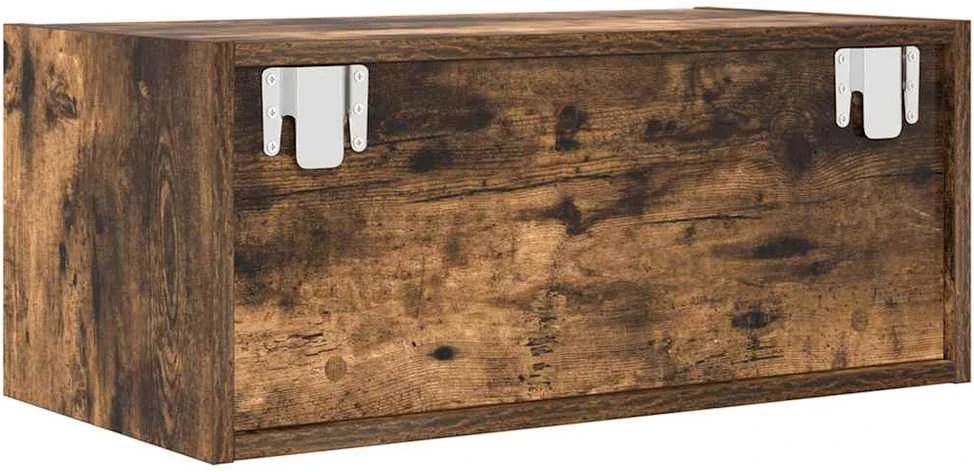 TV staliukas Televizoriaus spintelė, dūminio ąžuolo, 60x31x25,5 cm, mediena