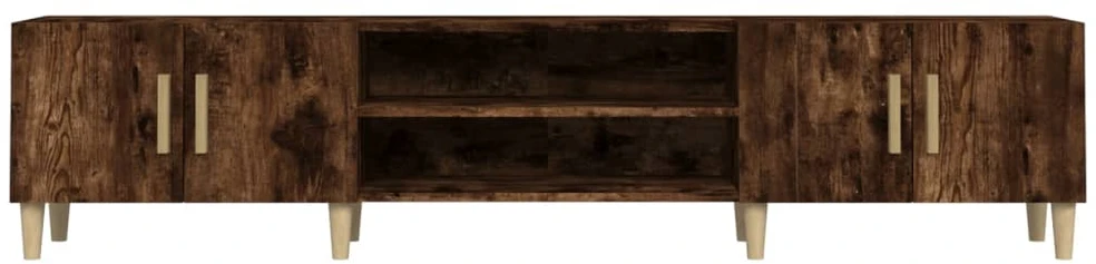 TV staliukas Televizoriaus spintelė, dūminio ąžuolo, 180x31,5x40cm, mediena