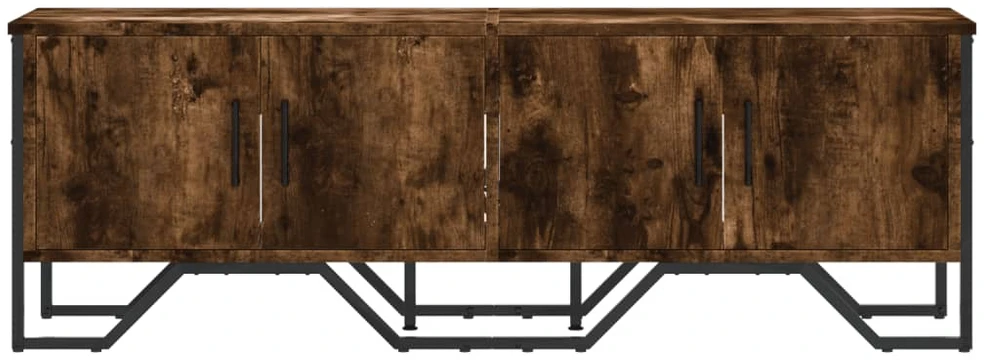 TV staliukas Televizoriaus spintelė, dūminio ąžuolo, 122x34x41cm, mediena