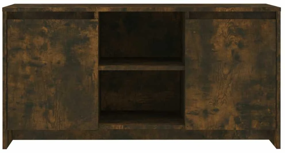 TV staliukas Televizoriaus spintelė, dūminė, 102x37,5x52,5cm, mediena