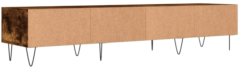 TV staliukas Televizoriaus spintelė, dūminio ąžuolo, 150x36x30cm, mediena