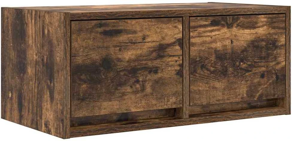 TV staliukas Televizoriaus spintelė, dūminio ąžuolo, 60x31x25,5 cm, mediena