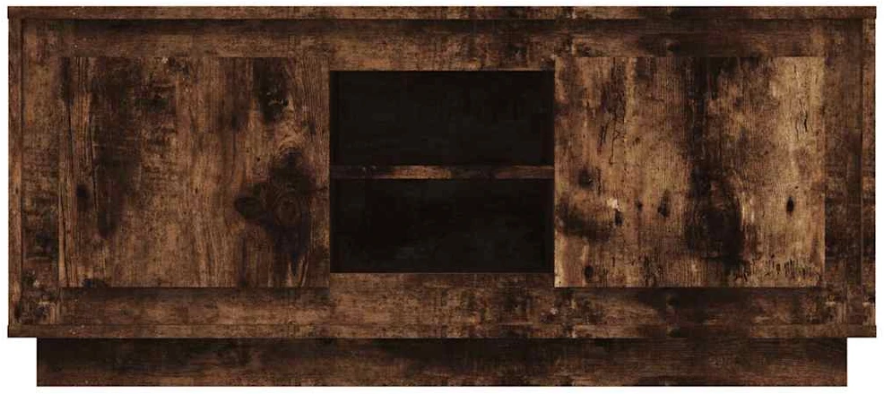 TV staliukas Televizoriaus spintelė, dūminio ąžuolo, 102x35x45cm, mediena