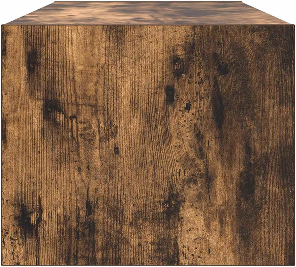 TV staliukas Televizoriaus spintelė, dūminio ąžuolo, 80x31x25,5 cm, mediena