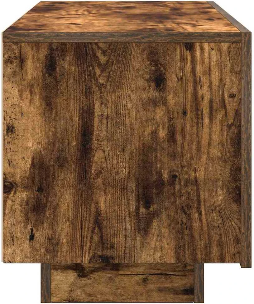 TV staliukas Televizoriaus spintelė, dūminio ąžuolo, 100x35x40cm, mediena