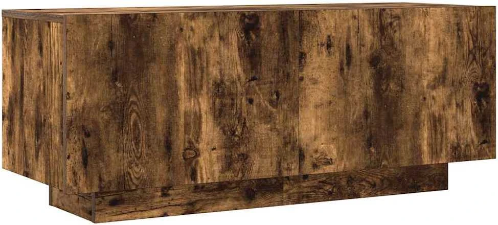 TV staliukas Televizoriaus spintelė, dūminio ąžuolo, 100x35x40cm, mediena