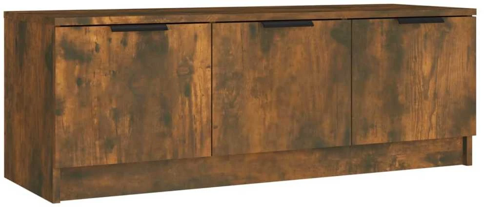 TV staliukas Televizoriaus spintelė, dūminio ąžuolo, 102x35x36,5cm, mediena