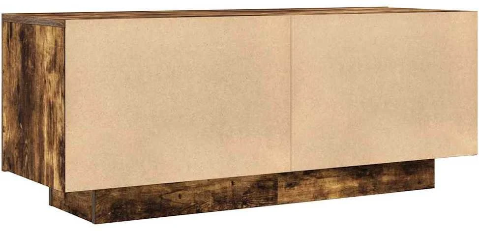 TV staliukas Televizoriaus spintelė, dūminio ąžuolo, 100x35x40cm, mediena