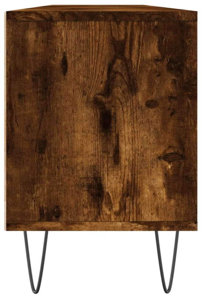 TV staliukas Televizoriaus spintelė, dūminio ąžuolo, 150x30x44,5cm, mediena