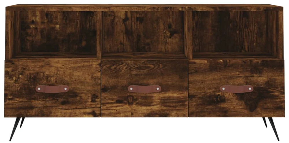 TV staliukas Televizoriaus spintelė, dūminio ąžuolo, 102x36x50cm, mediena