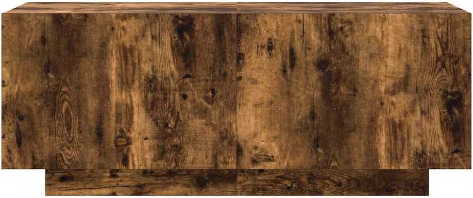 TV staliukas Televizoriaus spintelė, dūminio ąžuolo, 100x35x40cm, mediena