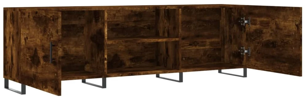 TV staliukas Televizoriaus spintelė, dūminio ąžuolo, 150x30x50cm, mediena
