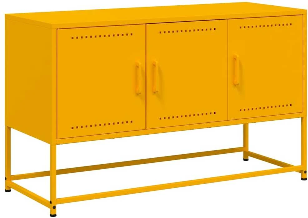 TV staliukas Televizoriaus spintelė, garstyčių, 100,5x39x60,5cm, plienas
