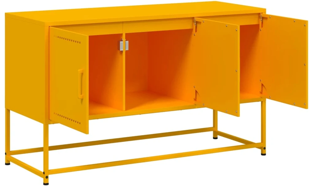 TV staliukas Televizoriaus spintelė, garstyčių, 100,5x39x60,5cm, plienas