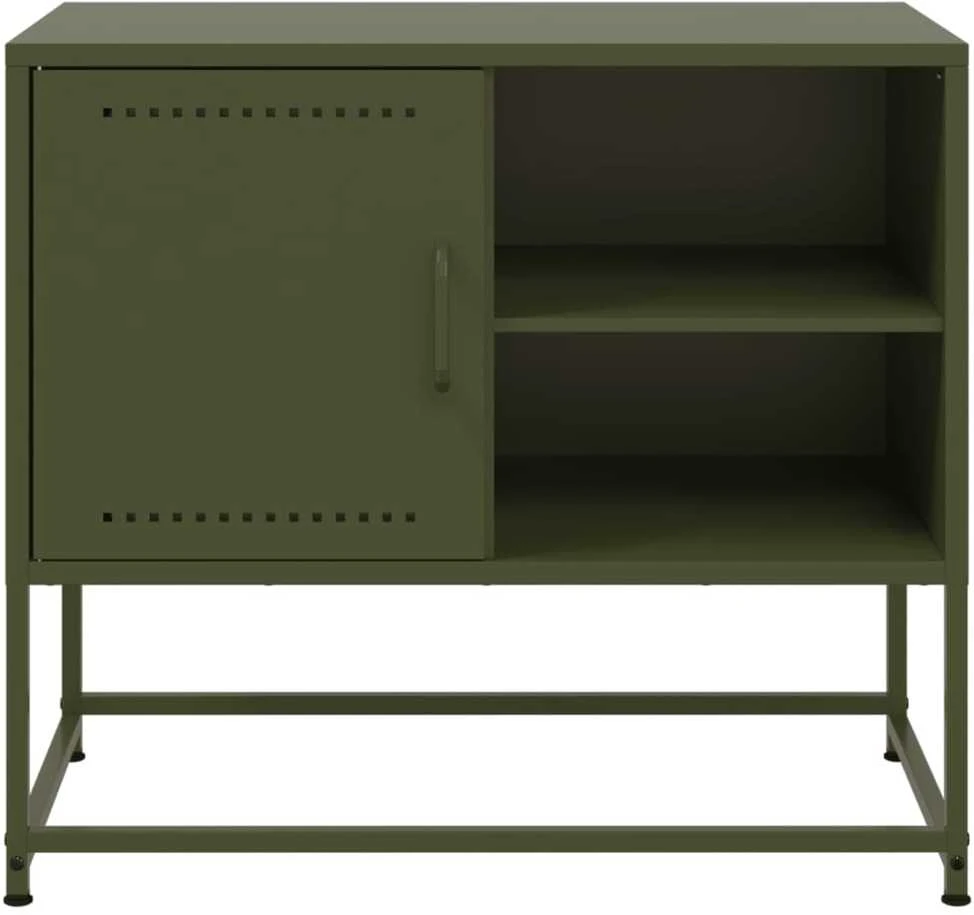 TV staliukas Televizoriaus spintelė, garstyčių, 100,5x39x60,5cm, plienas