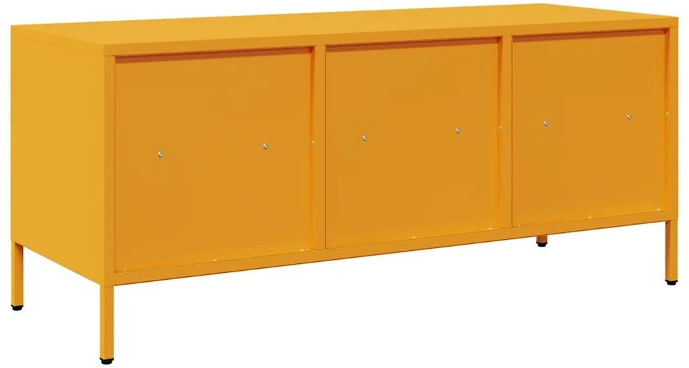 TV staliukas Televizoriaus spintelė, garstyčių, 101,5x39x43,5cm, plienas
