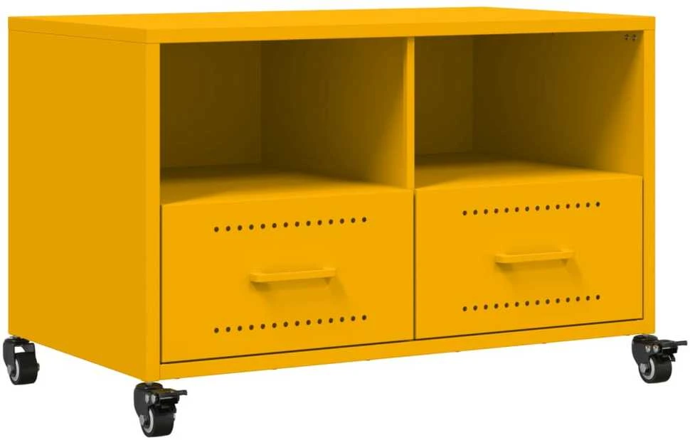 TV staliukas Televizoriaus spintelė, garstyčių, 68x39x43,5cm, plienas