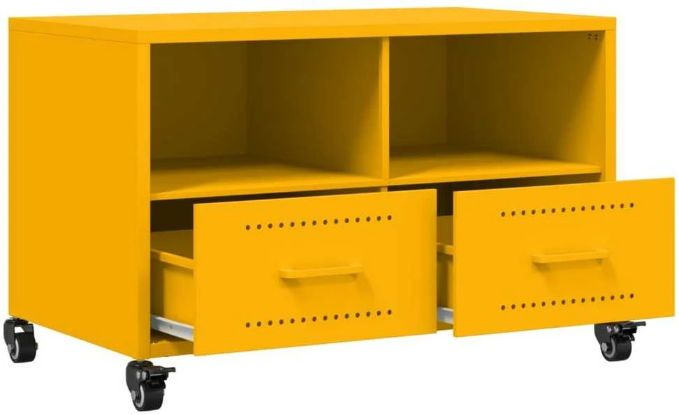 TV staliukas Televizoriaus spintelė, garstyčių, 68x39x43,5cm, plienas