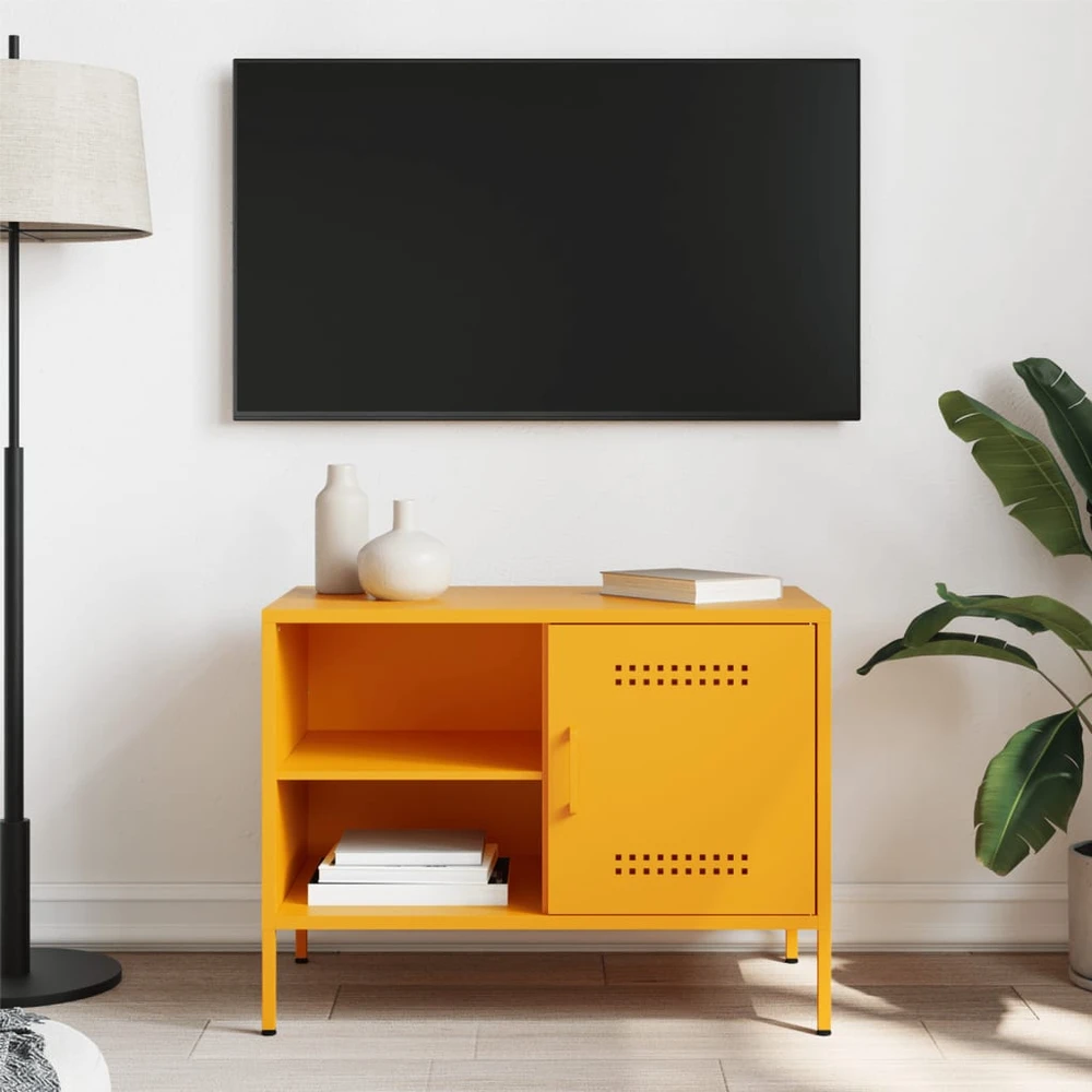TV staliukas Televizoriaus spintelė, garstyčių, 68x39x50,5cm, plienas