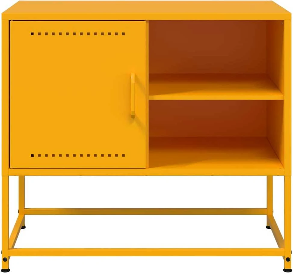 TV staliukas Televizoriaus spintelė, garstyčių, 68x39x60,5cm, plienas