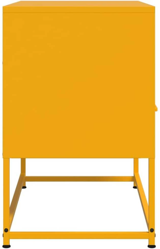 TV staliukas Televizoriaus spintelė, garstyčių, 68x39x60,5cm, plienas