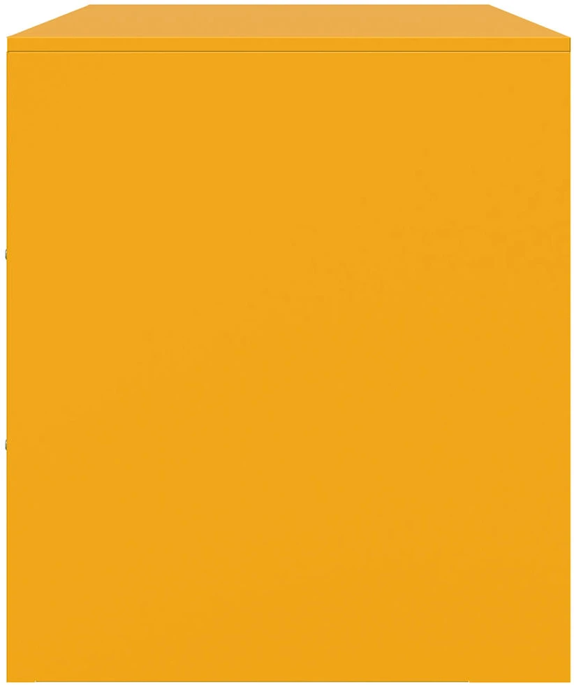 TV staliukas Televizoriaus spintelė, garstyčių geltona, 99x39x44cm, plienas