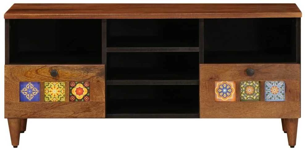 Televizoriaus spintelė graikinis riešutmedis 100 x 33 x 46 cm