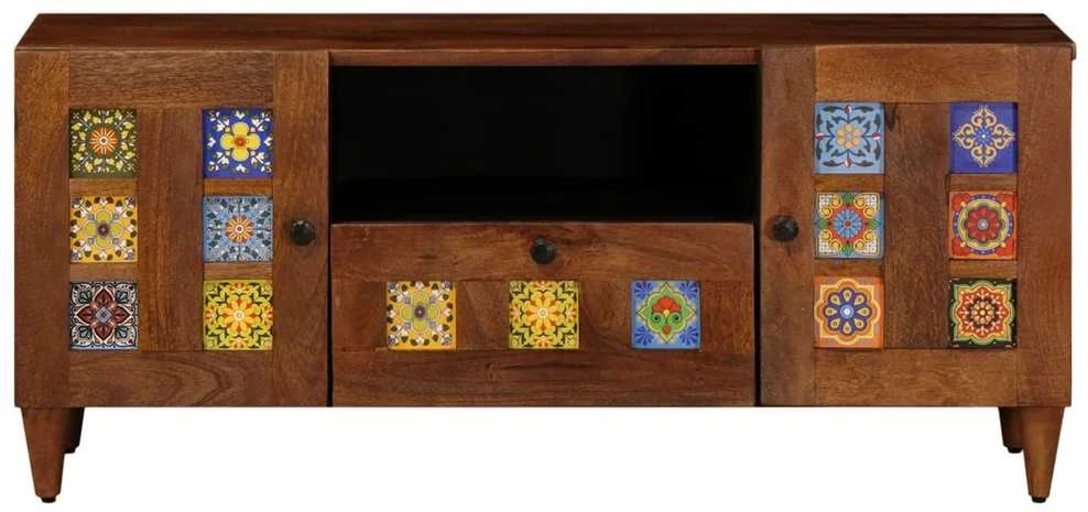 Televizoriaus spintelė graikinis riešutmedis 105 x 33 x 46 cm