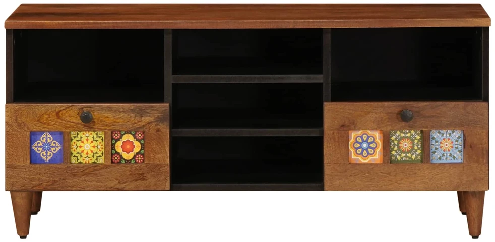 Televizoriaus spintelė graikinis riešutmedis 100 x 33 x 46 cm