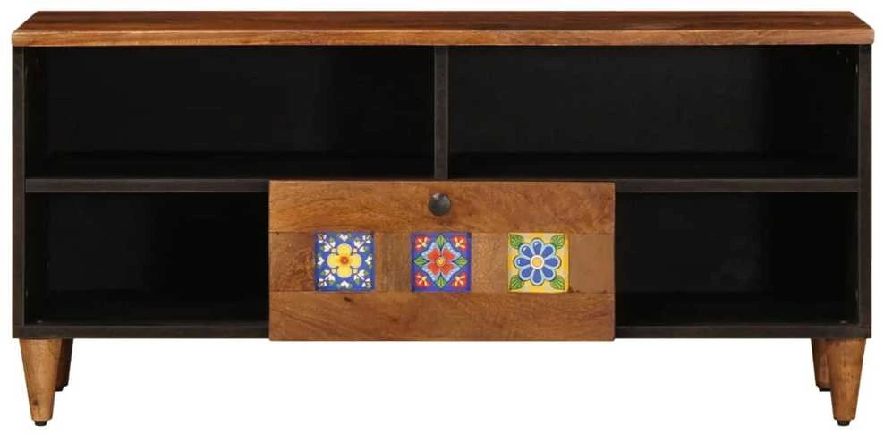 Televizoriaus spintelė graikinis riešutmedis 100 x 33 x 46 cm