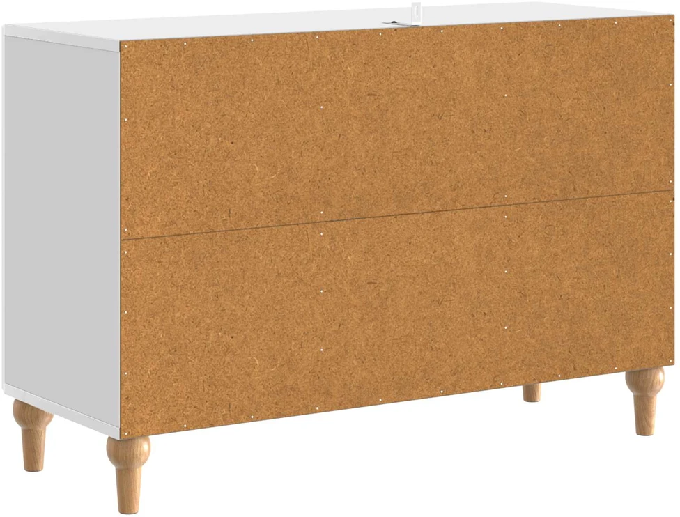 Televizoriaus spintelė Itin blizgi balta 89 x 34,5 x 60 cm