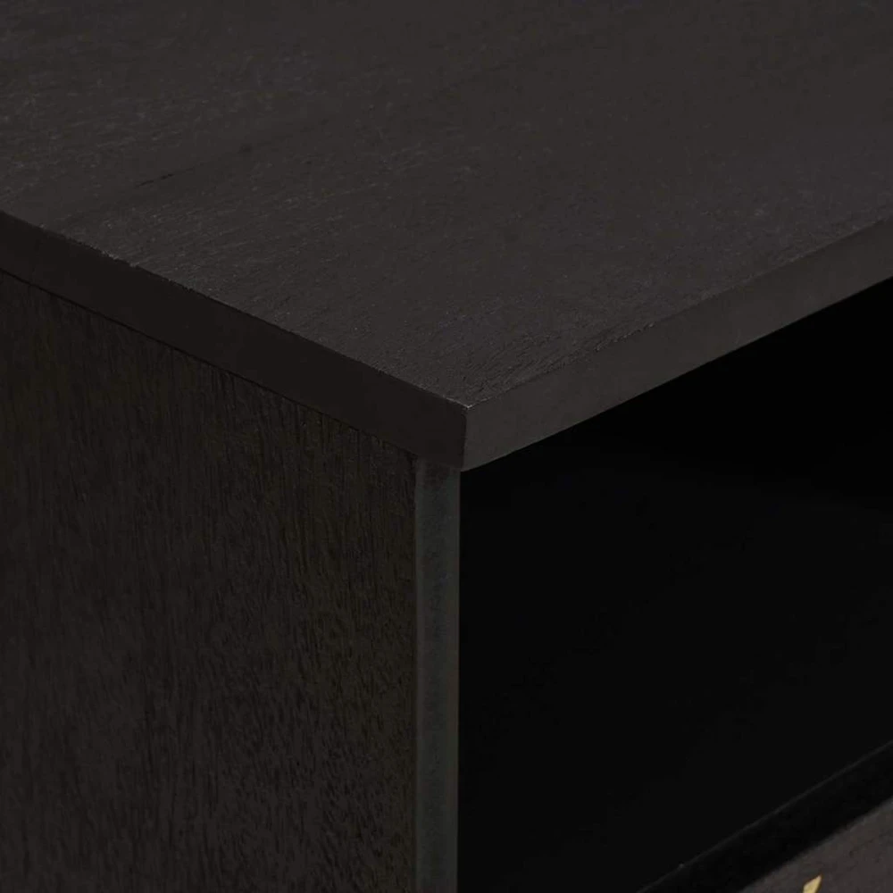 Televizoriaus spintelė Juoda 100 x 33 x 46 cm