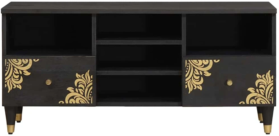 Televizoriaus spintelė Juoda 100 x 33 x 46 cm