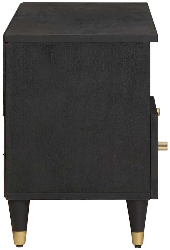 Televizoriaus spintelė Juoda 100 x 33 x 46 cm