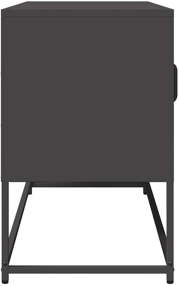 TV staliukas Televizoriaus spintelė, juoda, 100,5x39x60,5 cm, plienas