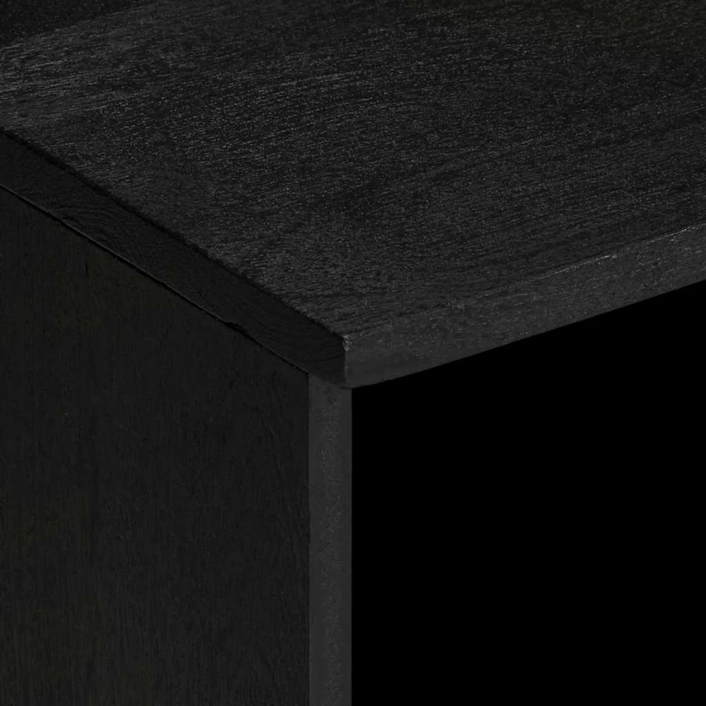 televizoriaus spintelė Juoda 100x33x46 cm Engineered Wood