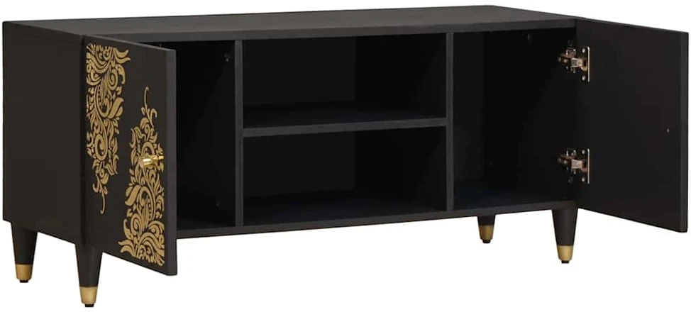 Televizoriaus spintelė Juoda 105 x 33 x 46 cm