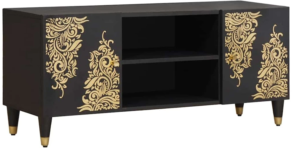 Televizoriaus spintelė Juoda 105 x 33 x 46 cm