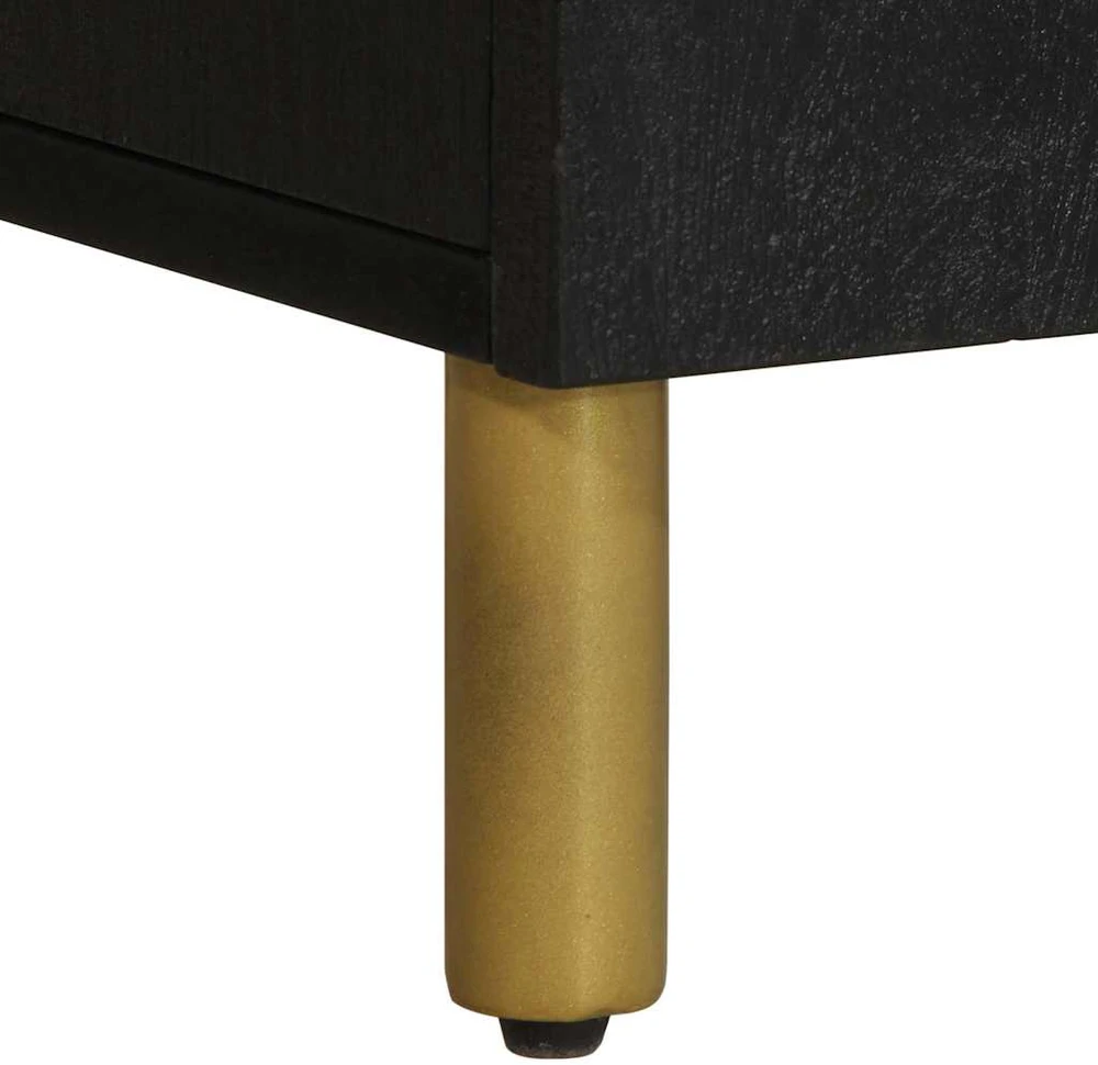 televizoriaus spintelė juoda 105x33x46 cm Engineered Wood