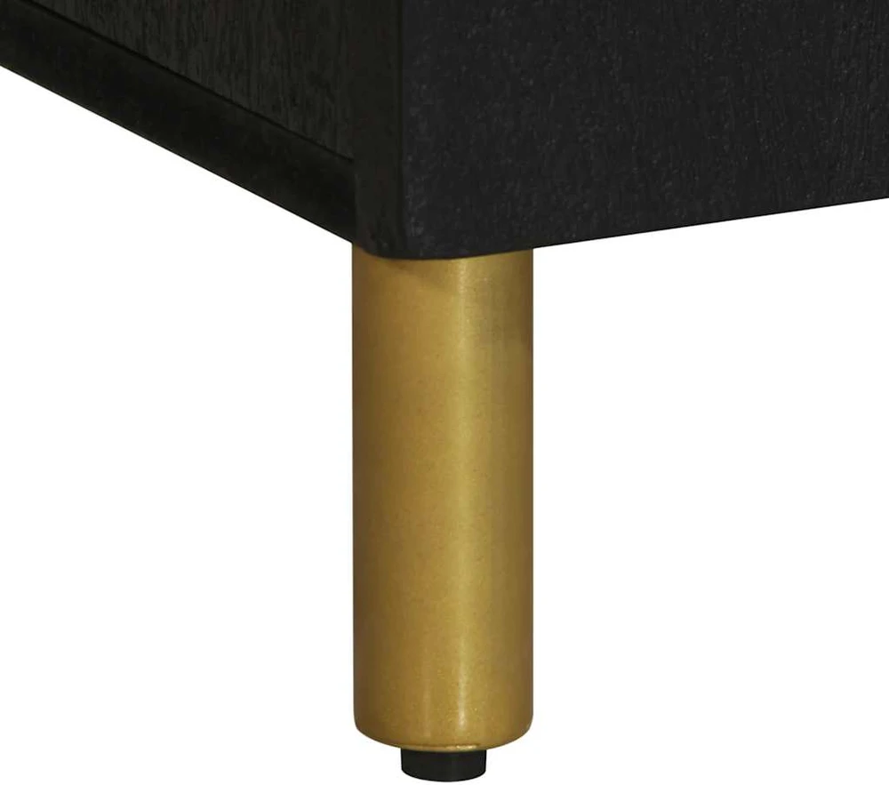 televizoriaus spintelė juoda 105x33x46 cm Engineered Wood