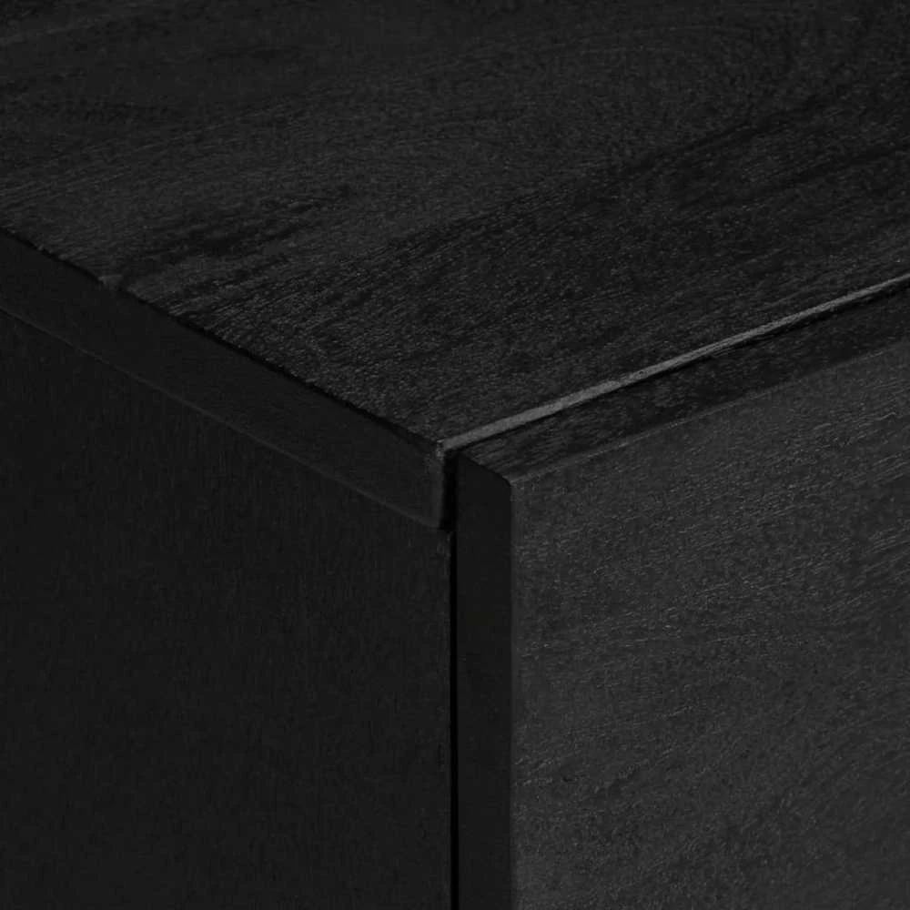 televizoriaus spintelė juoda 105x33x46 cm Engineered Wood