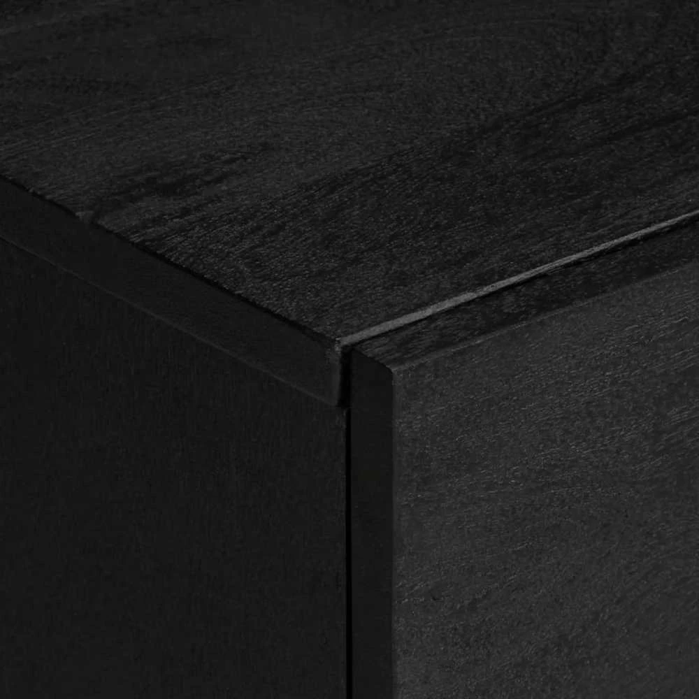 televizoriaus spintelė juoda 105x33x46 cm Engineered Wood