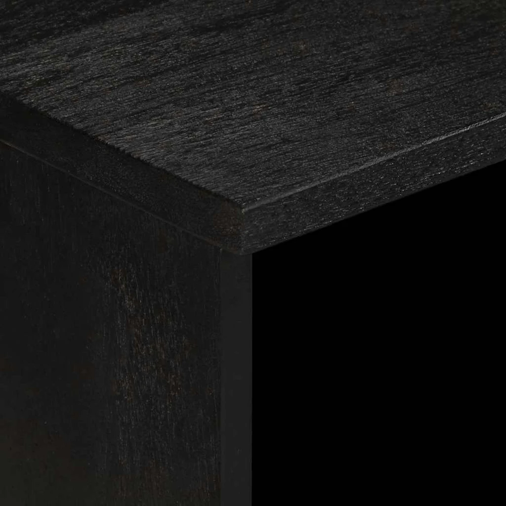televizoriaus spintelė Juoda 70x33x46 cm Engineered Wood