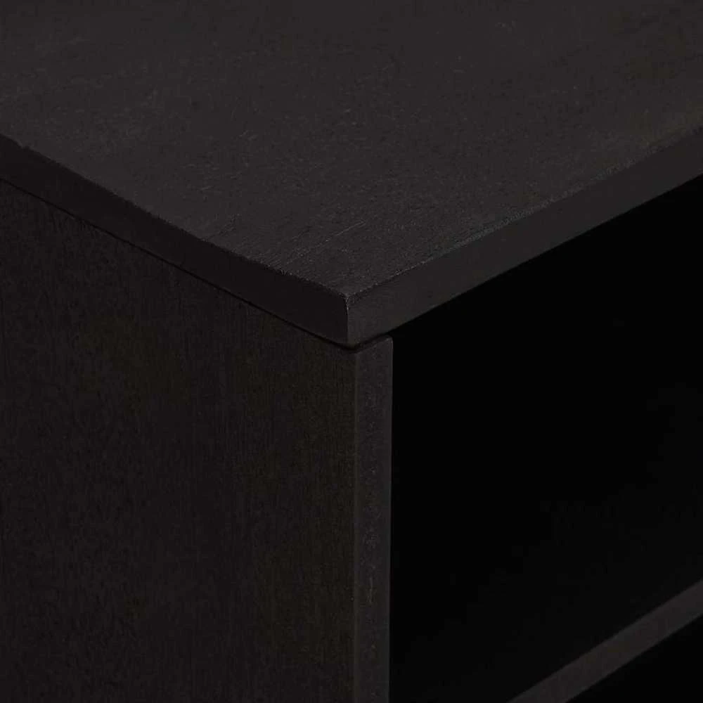 Televizoriaus spintelė Juoda 80 x 33 x 46 cm Kietas mango medis