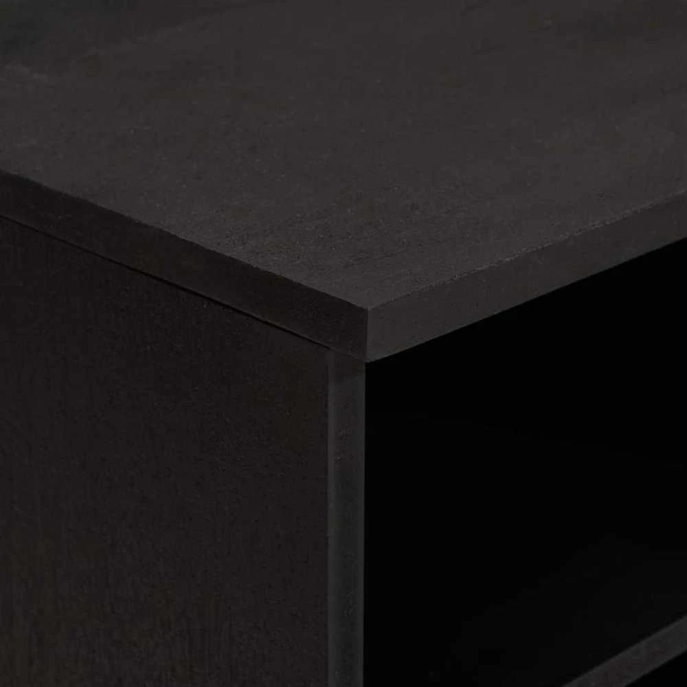 Televizoriaus spintelė Juoda 80 x 33 x 46 cm Kietas mango medis