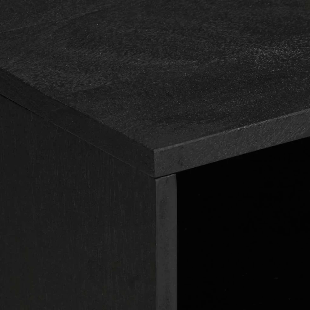 televizoriaus spintelė Juoda 80x33x46 cm Engineered Wood